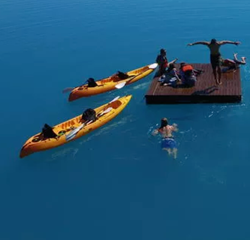 Scenic bike rentals and kayak safari